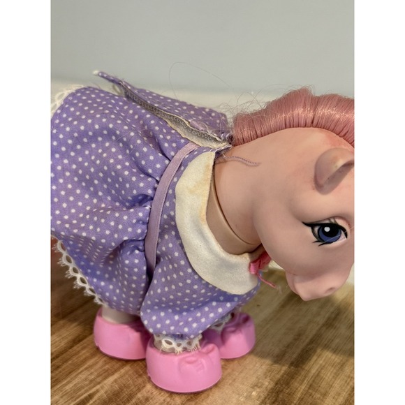 G1 1982 My Little Pony Cotton Candy In "Party Time" Pony Wear Dress And Shoes - Picture 2 of 16